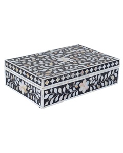 Handmade Mother of Pearl <b>Box</b> Elegant Jewelry <b>Storage</b> Organizer for Luxury Home Decor Boutique Gifts and Special Events - Product Image 5