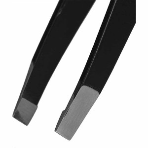 Stainless Steel Slanted Tip Eyebrow Tweezers Reusable Makeup Hair <b>Removal</b> Shaping <b>Tool</b> for Home Salon - Product Image 5