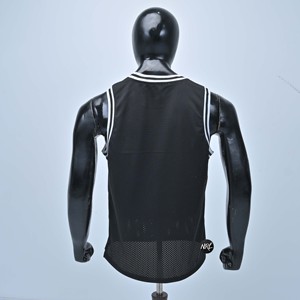 Vente en gros de débardeurs sans manches pour hommes de haute qualité, personnalisés avec l'impression du skyline de Detroit, col rond, décontractés, en coton, pour l'été, à porter en extérieur - Product Image 3