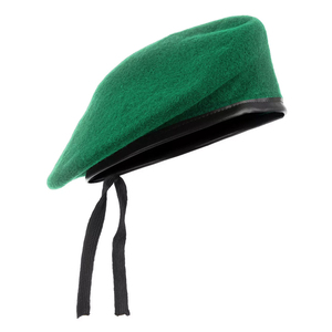 100% Wool French <b>Beret</b> Cap Unisex Tactical Uniform Baseball Cap Winter Appropriate Printed Manufactured in Pakistan - Product Image 1