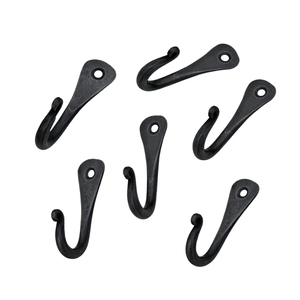 Gancho de Pared Rústico de Hierro Fundido con Diseño de Rama y Hoja – Gancho Individual Hecho a Mano, Inspirado en la Naturaleza, para Bata y Sombrero, Ideal para Diseño Interior Rústico - Product Image 3