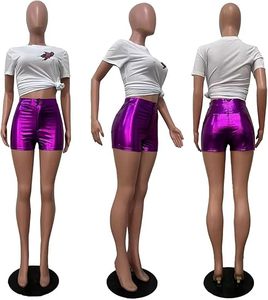 Women's Faux Leather Shorts Manufacturer OEM ODM Private Label PU Leather <b>Clothing</b> Supplie - Product Image 1