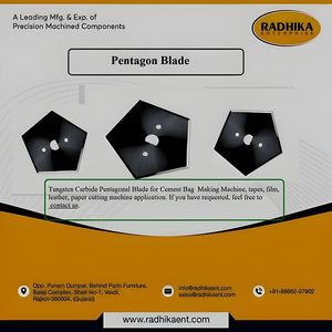 Custom Size Shredder <b>Block</b> for <b>Plastic</b> Granulator Machine Spare Parts Wear Resistant Rotary Knife for Waste Shredding - Product Image 2