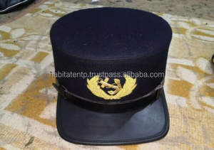 US Visored Cap Hat Old Vintage Era Chapeaux de couvre-chef brodés à la main - Product Image 5