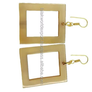 Handmade High Quality Buffalo Horn Stud <b>Earrings</b> Hot Selling for Weddings Customizable Different Sizes By FWE - Product Image 1