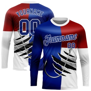 UPF 50+ Long Sleeve Fishing Jersey for Men Custom Logo Moisture Wicking Breathable Material for Coastal or Lake Fishing Shirts - Product Image 1