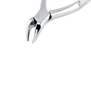 Instruments chirurgicaux dentaires réutilisables de haute qualité, forceps d'extraction des molaires supérieures à manche droit, manuel, double face, Shuja Surgico - Product Image 1