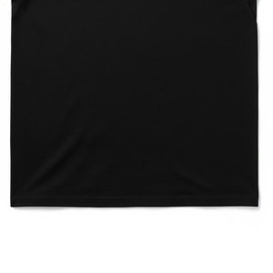 Camiseta Negra de Manga Corta con Cuello Redondo para Hombre, con Diseño de Letras Personalizadas con Pedrería, Corte Regular, Estilo Informal de Punto Jersey - Product Image 3