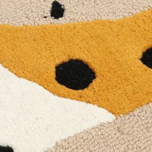 Wholesale Handmade Wool Rug Animal Print Tibetan Design Pet Friendly Non-Slip <b>Cushioned</b> Washable <b>Tufted</b> Living Room Bedrooms - Product Image 4