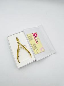 Cortacutículas de Acero Sostenible con Acabado Dorado al Plasma, Punta Fina y Afilada, para Manicura y Eliminación de Uñas Encarnadas - Product Image 6