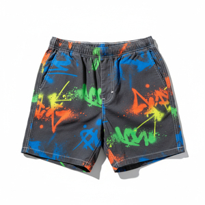 Shorts Métalliques Brillants pour Femme – Tenue de Festival Rave – Short Taille Haute Sexy pour Soirée – Short Laser Holographique - Product Image 4