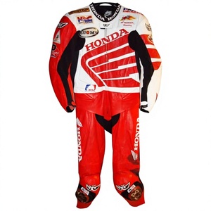 Traje de Carreras Ben Bostrom Zonda de 1 Pieza en Cuero Vacuno/Canguro para Motociclismo/Pista/MotoCP, Mono/Traje para Motociclistas Profesionales - Product Image 1
