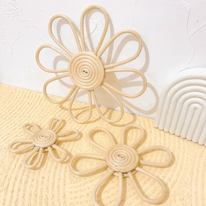 Venta al por mayor pegatinas decoraciones para las paredes del dormitorio de los niños pegatinas de flores de ratán tapices calcomanías florales - Product Image 3