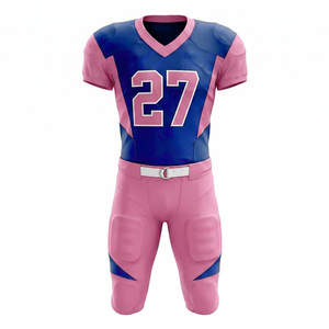 Uniformes Personalizados de Fútbol Americano y Rugby, Camiseta con Diseños Personalizados, Bordado, Malla, Camisetas de Fútbol Americano - Product Image 4