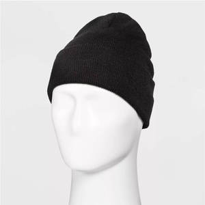 Wholesale Rib Knit <b>Winter</b> Beanie Cap Supplier Custom Logo Embroidery Warm Stretch <b>Hats</b> For Men <b>Women</b> Clothing Brands - Product Image 2