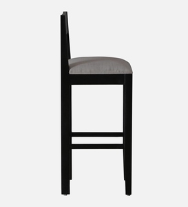 PU Leather <b>Adjustable</b> Bar <b>Stool</b> Scratch Resistant Ebony Color Counter <b>Height</b> Kitchen Bar Furniture Handcrafted Dura Contemporary - Product Image 5