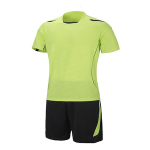 Maillots de football personnalisés de haute qualité pour hommes, manches courtes, séchage rapide, respirants, ensembles d'uniformes de football - Product Image 4