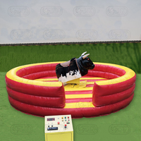 Jeux mécaniques gonflables pour enfants et adultes à prix avantageux, tapis gonflable, taureau de rodéo à vendre