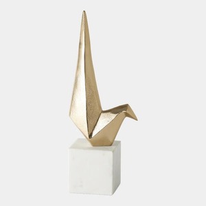 Abstract Metal Sculpture Artistic Tabletop <b>Decor</b> Contemporary Design Irregular Shape Handmade for Living Room - Product Image 2