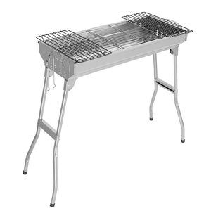 Griglia Portatile in Acciaio Inox per Campeggio, Materiale in Ferro per Carbone e Legna, Configurazione Standard - Product Image 5