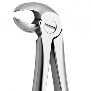 Forceps d'extraction dentaire Fig. 23 pour molaires inférieures droites, instrument chirurgical en acier inoxydable - Product Image 4