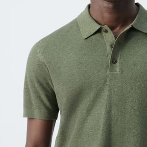 Camisa de Algodón con Cuello Clásico, Diseño de Alta Calidad con Botones, Diseño de Logotipo Personalizado 2026, Corte Holgado para Uso Diario Masculino - Product Image 3