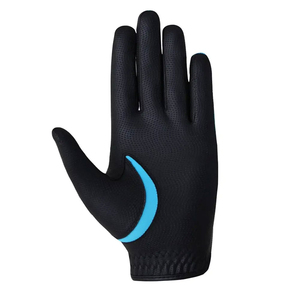 Gant de golf noir en PU antidérapant pour droitier, unisexe, avec fermeture à boucle, unisexe - Product Image 1