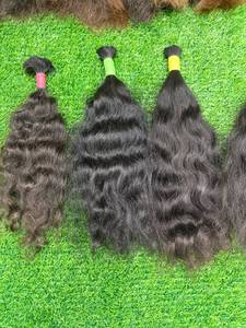 AMRIN INTERNATIONAL Cheveux Indiens Bouclés en Vrac, Cheveux Humains Vierges Remy, Pointes Pleines, Densité 100%, Cheveux de Bébé, Fabriqués au Bengale Occidental, Adaptés - Product Image 3