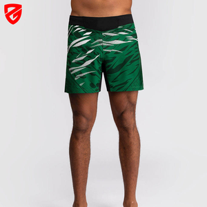 Pantalones Cortos de Entrenamiento de Boxeo para Hombre, de Spandex y Poliéster, Elásticos, Diseño Personalizado, Transpirables, de Secado Rápido, Ligeros, Elegantes, para MMA - Product Image 3