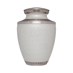 Handmade <b>Large</b> Adult European Style Mosaic Aluminium Glass Cremation <b>Urn</b> Unique Funerals Supply Individual Tiles Applied Burial - Product Image 1