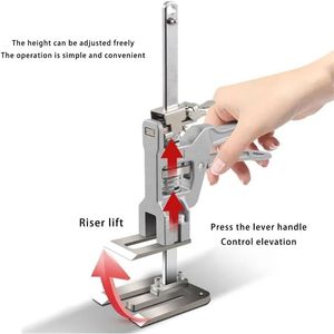 Strumento a mano per manipolare il sollevatore a braccio a risparmio di manodopera per l'installazione di leve per ascensori - Product Image 6