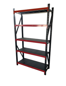 Estantería de Acero de 4 Niveles, Sin Pernos, Resistente, Industrial, Plegable, Ajustable, Galvanizada y con Recubrimiento en Polvo - Product Image 1