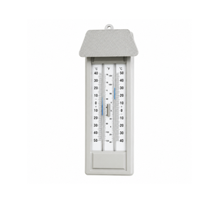 Termómetro Zeal para Medir Temperatura Húmeda y Seca con Función de Valor Mínimo y Máximo |   Instrumento de Monitoreo de Temperatura para Montar en la Pared, Interior/Exterior, para el Hogar - Product Image 1