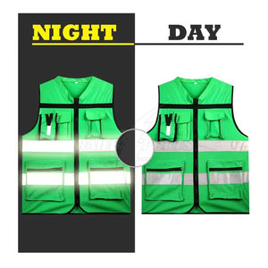 Premium Quality Breathable CE Certified Safety Vest Reflective High Visibility Workwear for Construction Road Safety Industrial - Product Image 3