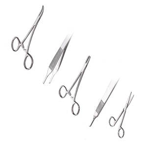 Kit d'instruments chirurgicaux orthopédiques pour étudiants en médecine, usage ORL et hospitalier - Outils à tampon de renforcement et aiguilles à vendre - Product Image 1