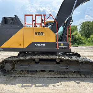 Excavadora de cadenas Volvo EC300EL de alta eficiencia con componentes HYDAC, control PLC y capacidad de cazo de 8 m³ - Product Image 1