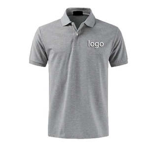 Polo de golf unisexe personnalisé avec logo imprimé, T-shirt uni vierge pour homme en tissu tricoté 100 % polyester – Vente en gros - Product Image 3