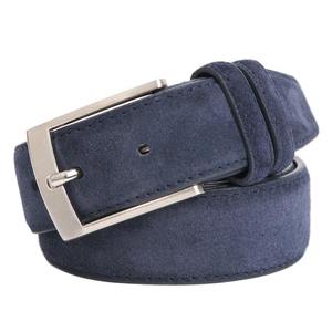 Cinturón de Cuero Casual de Moda al por Mayor para Negocios, Cinturón de Cuero Genuino con Hebilla Simple para Hombre - Product Image 3