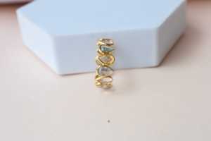 Vintage Multi Sapphire Cluster <b>Ring</b> 18K Gold Rainbow Sapphire Wreath <b>Statement</b> <b>Ring</b> Natural Gemstone Anniversary/Engagement Gift - Product Image 2