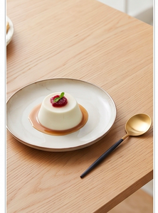 Juego de cubiertos modernos chapados en oro con mangos negros, aptos para lavavajillas, cubertería de lujo para un uso elegante en la mesa. - Product Image 3