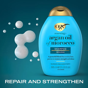 Shampooing à l'huile d'argan, formule marocaine, hydratant, stimulant la croissance des cheveux, conçu pour nourrir, renforcer et lisser les cheveux, adapté à tous les types de cheveux. - Product Image 1