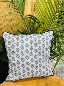 Luxury 100% Cotton Indian Block Print Throw Pillow Covers Handmade Decorative Cushion Cases <b>for</b> Living Room Bedroom <b>Sofa</b> - Product Image 3