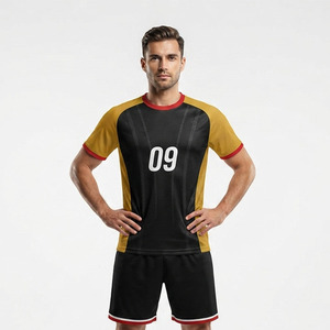 Premium Quality Men Football Jersey <b>Shorts</b> Set Men Football Uniform Breathable Men Football Uniform Custom Logo Sports Set - Product Image 1
