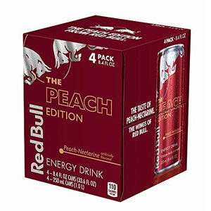 Directo de Fábrica, Red Bull Edición Peach, Sabor Melocotón Blanco, 24 Latas de 250 ml, Fabricante Red Bull GmbH Austria, con 24 Meses de Caducidad - Product Image 5