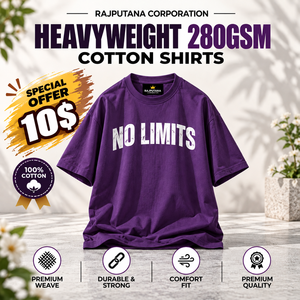 <b>Women's</b> Loose Fit Printed Tee Casual 100% Cotton Heavyweight 280GSM <b>Baggy</b> Tee Oversize Short Sleeve Printing T-<b>Shirts</b> Ladies - Product Image 1