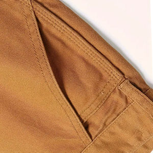 Pantalones Cortos Cargo para Hombre, Color Sólido, Lona Transpirable, Cintura Alta, Casuales, Tipo Bermuda, con Bolsillos, Cintura Elástica, Secado Rápido - Product Image 4