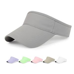 Casquettes de tennis d'été personnalisées de haute qualité avec logo, visières incurvées en nylon pour sports de plein air, unisexe, pour voyage, usage quotidien et pêche - Product Image 1