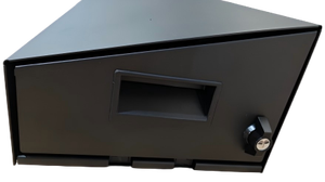 OEM Black Steel Under Seat Storage Box with Key Lock Hidden Secure Vehicle Organizer for <b>Car</b> <b>Interior</b> Use - Product Image 2