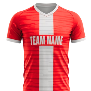 ชุดเสื้อและกางเกงฟุตบอลพรีเมียม น้ำหนักเบา แห้งเร็ว ชุดทีมฟุตบอลพร้อมเสื้อคอวี สำหรับการฝึกซ้อมกีฬา - Product Image 3
