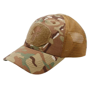 Gorra de Béisbol de Malla con Diseño de Calavera en Varios Colores, Unisex, Táctica, Deportiva, Ajustada, Transpirable e Impermeable para las Cuatro Estaciones - Product Image 3